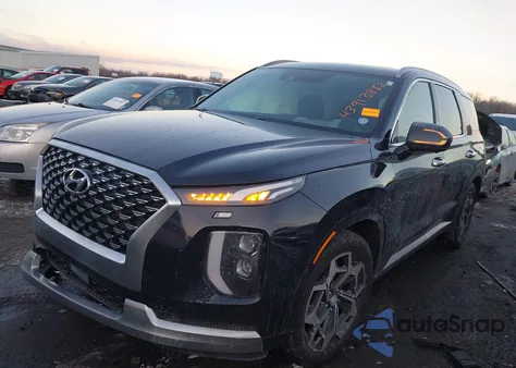 2021 Hyundai Palisade Calligraphy z USA, uszkodzony, nr VIN KM8R7DHE6MU269897